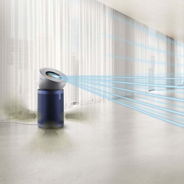 Dyson BP03 Purifier Big+Quiet Formaldehyde Bright Nickel/Dark Blue 410639-01